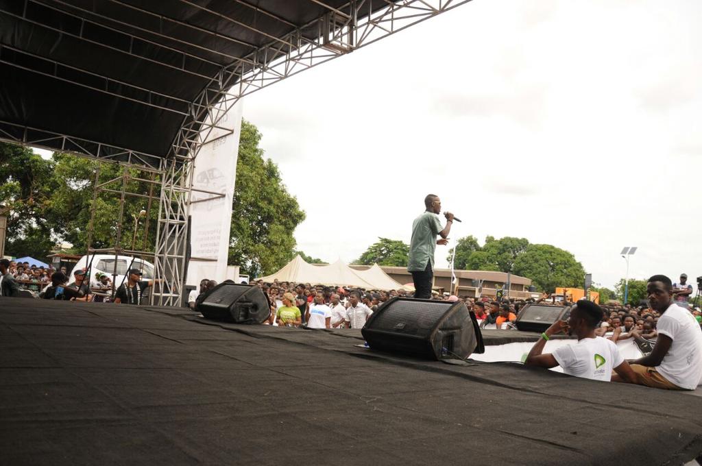 FrankieSon100's tweet photo. Great experience at uniben with #Cliqfest #Etisalat #AnticipateAsake #Frankie https://t.co/OIpXlhz0FO