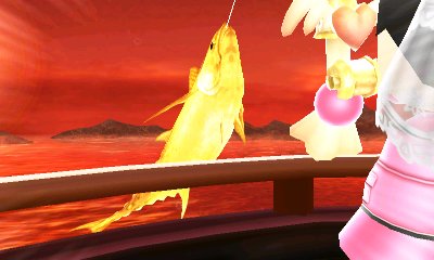 CrystalDreamsYT's tweet photo. FINALLY. The mystery fish are so awful to get :( My whole arm hurts now. #UltimateAngler #StreetPassMiiPlaza https://t.co/7CNWmVYHrf