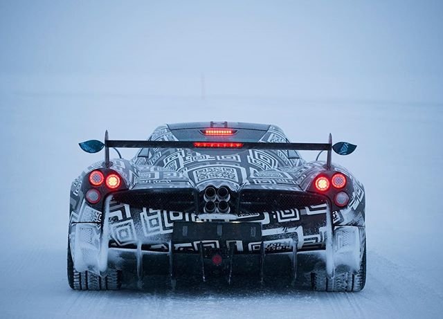 Bosch and Pagani test driving safety systems of the Huayra BC in the Arctic... bit.ly/1rgXbfg #teambosch