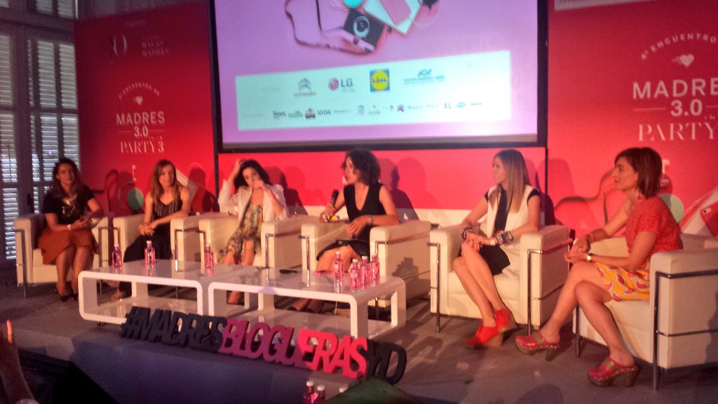 Y para terminar las charlas ¡Broche de diamante! 🔝#madresbloguerasyd #malasmadresyd #LaParty3