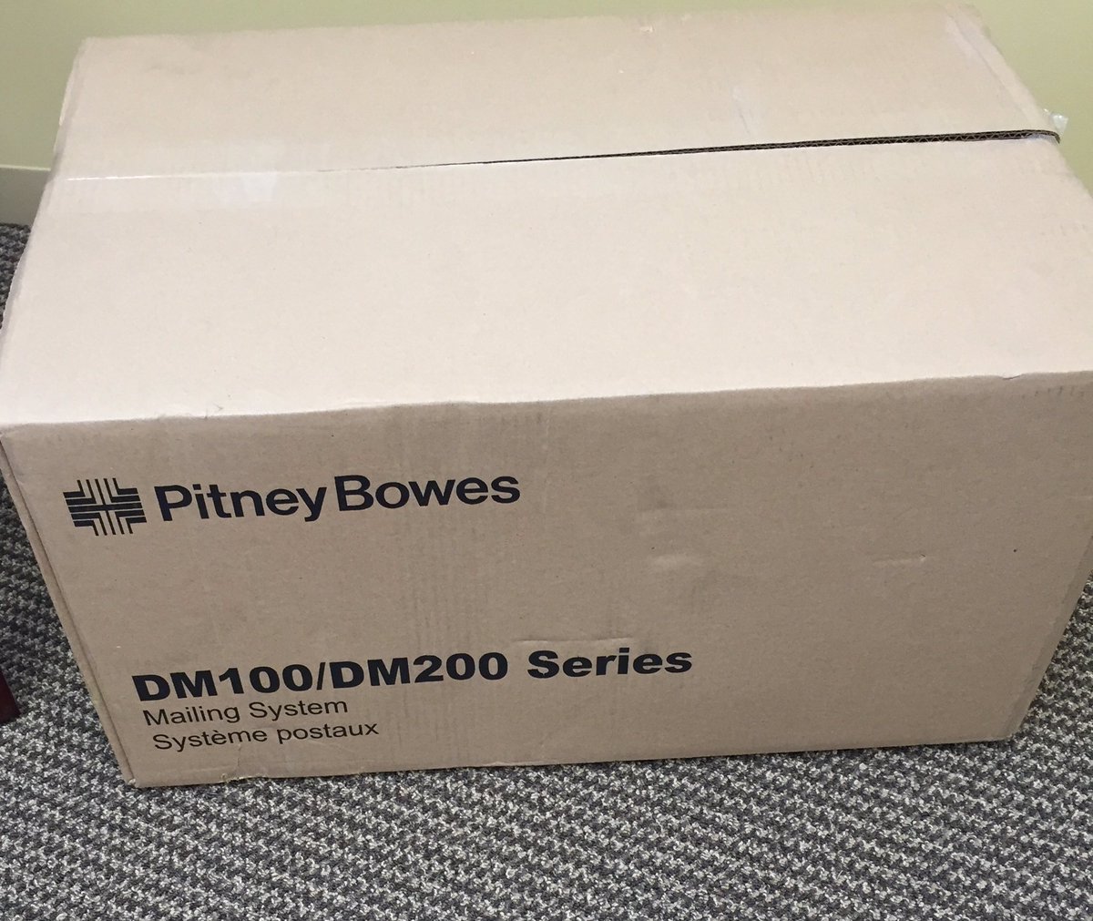ellenforrester's tweet photo. After a month, dzs of hrs, calls &amp; emails, it's finally here! @PitneyBowes #lostinFlorida 
https://t.co/P4Ia8HkDsL https://t.co/nalYnWFB2n