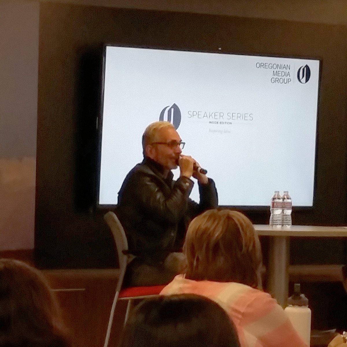 OregonianMedia's tweet image. .@EverclearBand graced our staff for a @MTVunplugged esque afternoon. #portland #90s