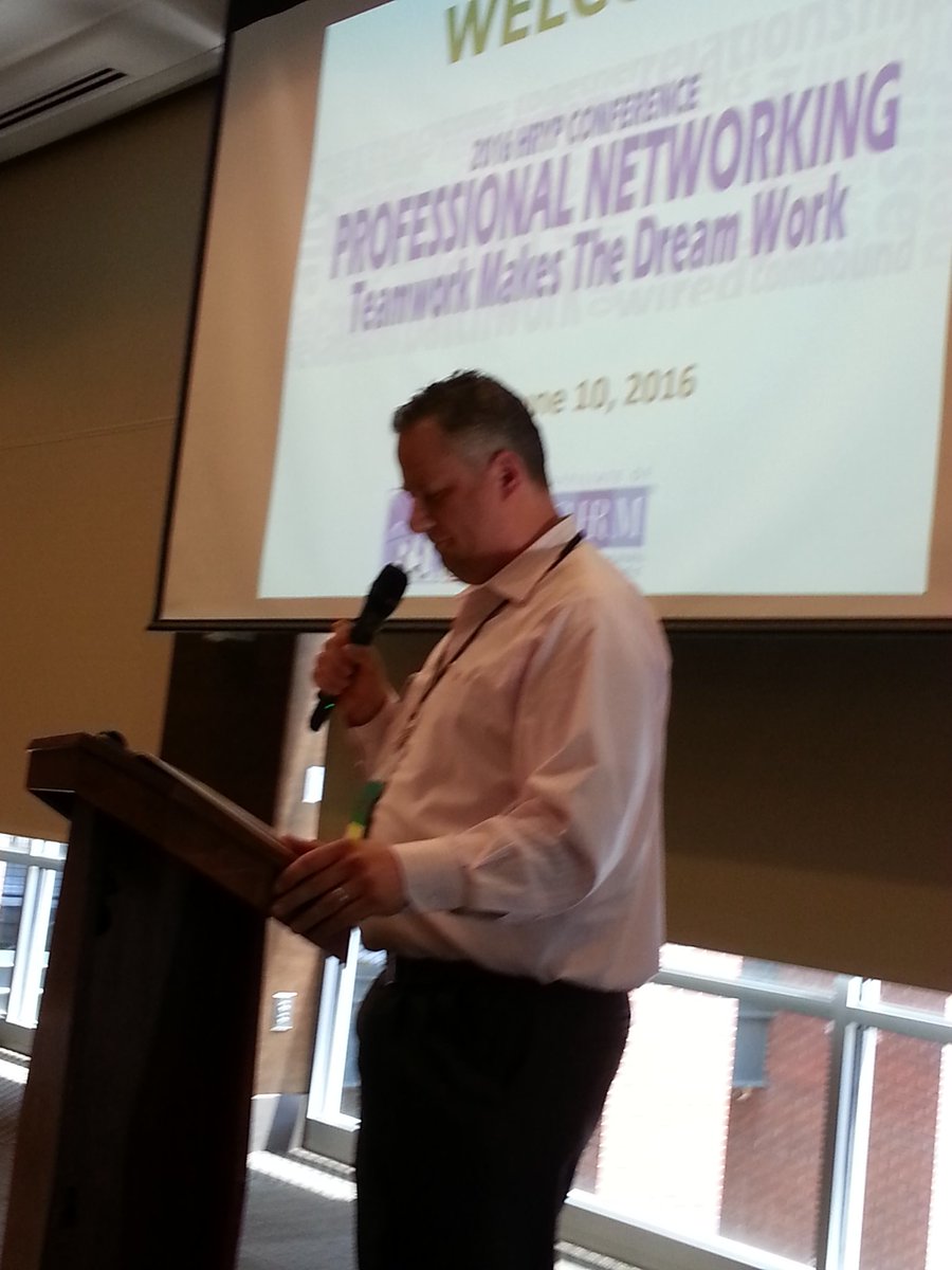 ScottDFerrin's tweet photo. Great conference for Young Professionals in #HR by @MileHighSHRM. Opening from @adamtmccoy #WorkItYP https://t.co/uSWqeIJh3H