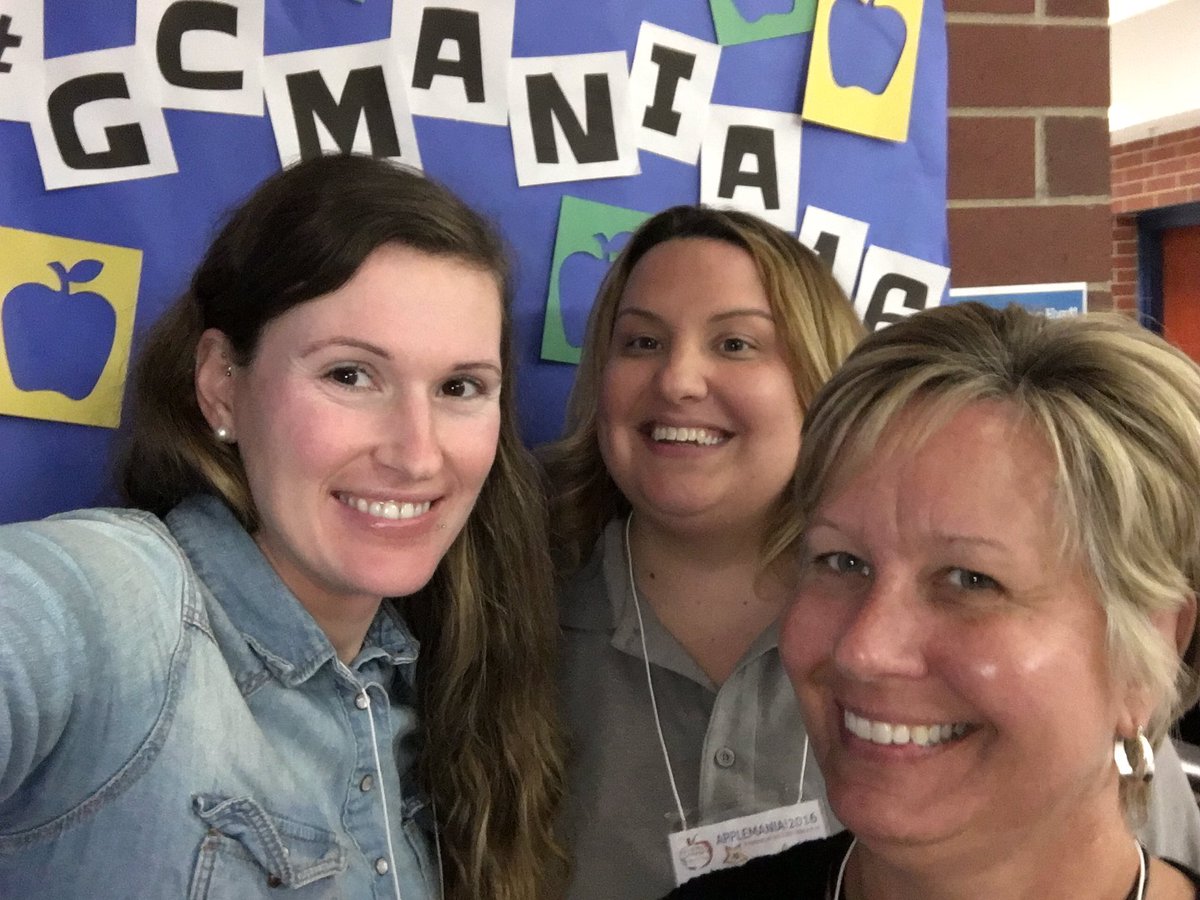 MissSolchik's tweet photo. Thankful for such a FUN opportunity to grow my techy self! @JBS_Dean @rachellew67 #GCMania16 https://t.co/YjGvcMpexY