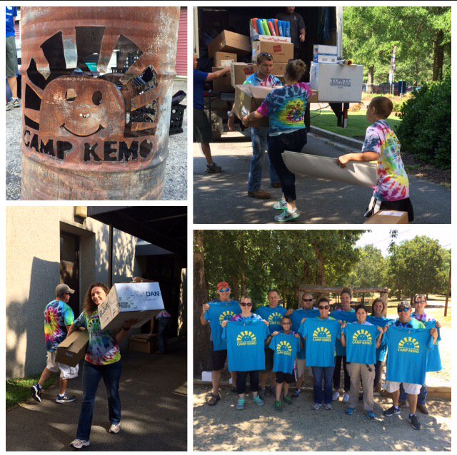 USCPD's tweet photo. So rewarding to spend today assisting #CampKemo with their annual move-in day. We love working with this great org. https://t.co/JiKRCBtYAv