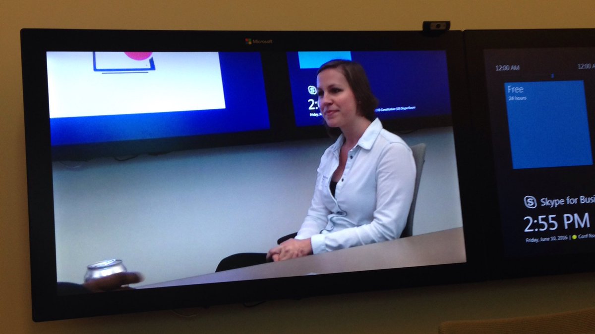 TheScienceLiz's tweet photo. Nothing quite so weird as watching a video of yourself #interviewskillz #comscicon16 https://t.co/gWc0GPH4tG