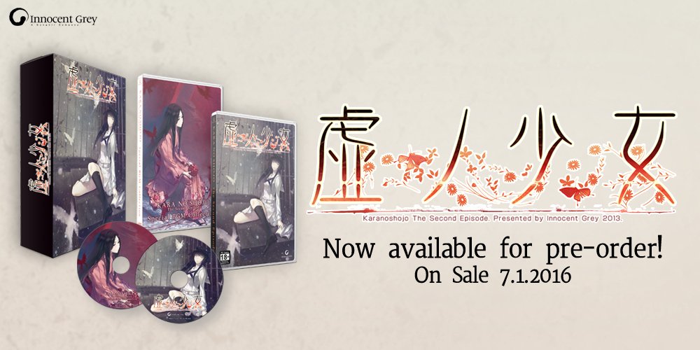 MangaGamer's tweet photo. #KnS2’s limited edition comes with an OST selection as well: https://t.co/PnA37BzusE https://t.co/95WzCPO1gw