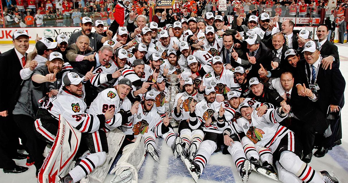 Relive the memories of the Blackhawks 2010 Stanley Cup win with this #BlackhawksTBT video - sot.ag/57hvJ