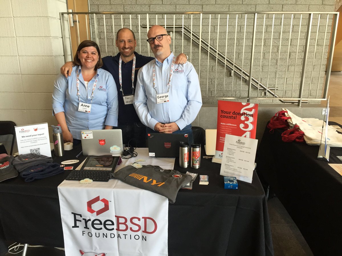 freebsdfndation's tweet image. Partnership in person at #BSDCan! The Foundation is grateful for the on going support from @nyinternet