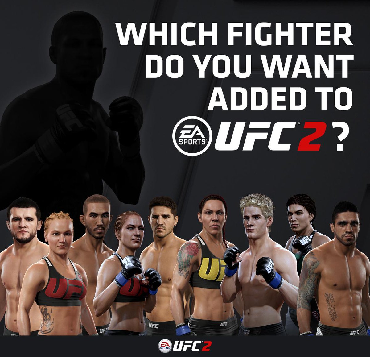EASPORTSUFC's tweet photo. Our Fighter Roster continues to grow. https://t.co/oSNPB7CVlx