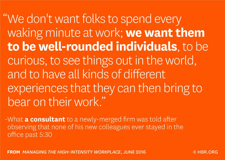 HarvardBiz's tweet photo. Research suggests that being an ideal worker is neither necessary nor beneficial. https://t.co/HGCyfescJu https://t.co/jGuiMHVz6f