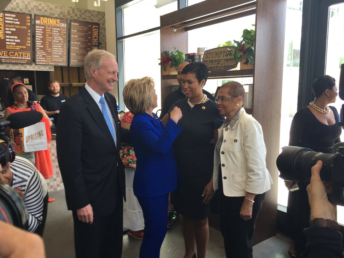 AdamParkhomenko's tweet photo. Hillary in DC today. Vote early through 6/11 or vote on 6/14. Final primary. #watchDC #DCforHRC https://t.co/Y2h2cSuQNu