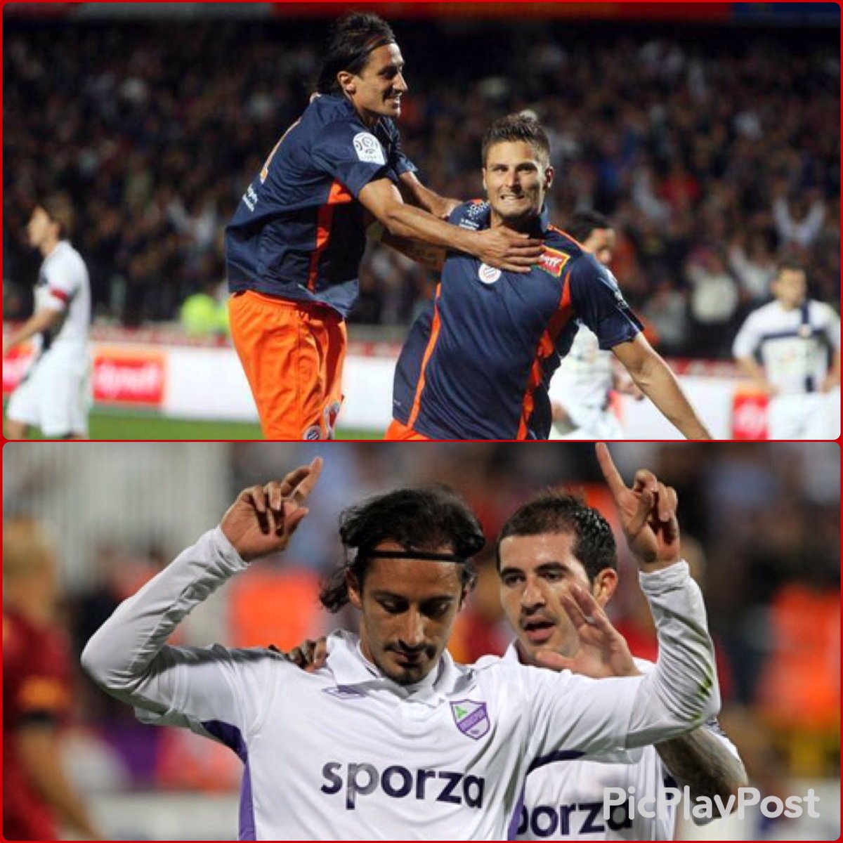 #Euro2016'nın açılış maçında ilk 2 gol, Hasan Kabze'nin iki eski takım arkadaşından gelmiş oldu. Giroud ve Stancu.