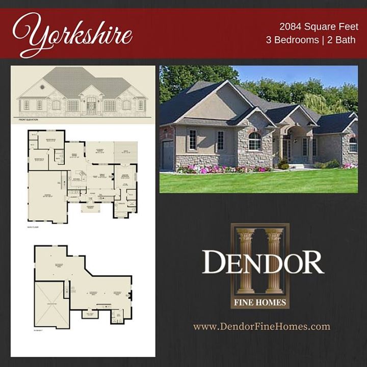 DendorFineHomes's tweet photo. FloorplanFriday: The Yorkshire. 2084 SqFt/3 Bedrms/3 Bath. #OpenLivingSpace with a big porch https://t.co/grV84Hg63y https://t.co/LsZt7QIKI7