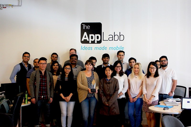 TheAppLabb's tweet photo. We're celebrating our CEO @jkundan's #TransformationAwards win! Read about it on the blog: https://t.co/4tfcH7HQAo https://t.co/c130c6SqGK