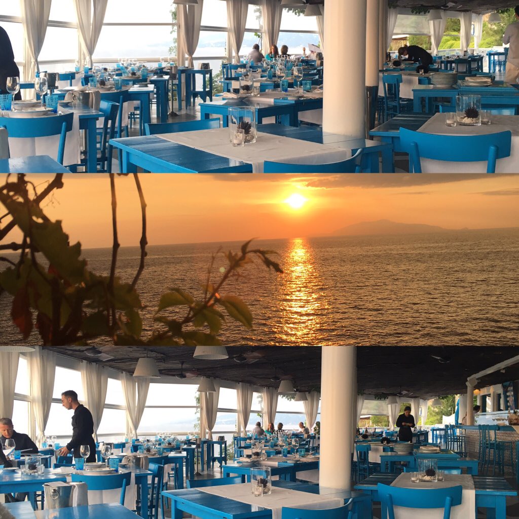 Alison_L_Baxter's tweet photo. The beautiful Il Riccio restaurant Capri Palace https://t.co/coca46Ykah