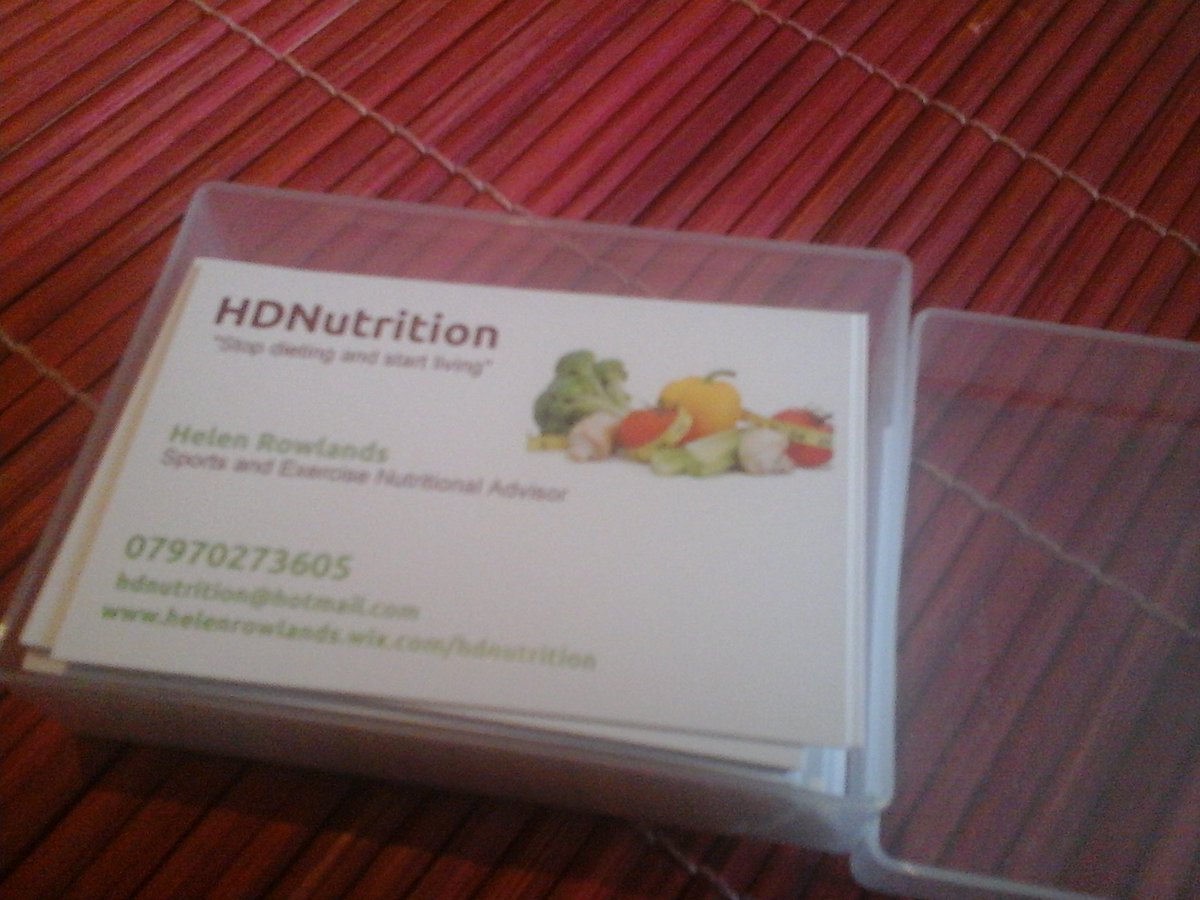 NutritionHD's tweet image. New business cards have arrived, exciting times! #nutrition #healthy