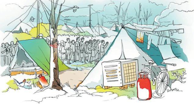the_hindu's tweet photo. .@sweta_goswami narrates the life in the #Mathura cult camp https://t.co/tjgWCZVFAg https://t.co/BEyHD7vEvh