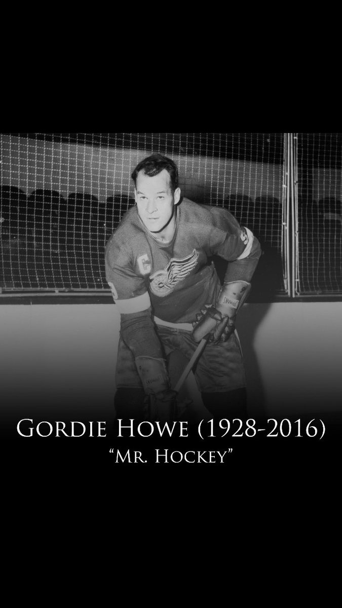 Two legends gone, but never to be forgotten  #RIPGordieHowe #RIPMuhamadAli