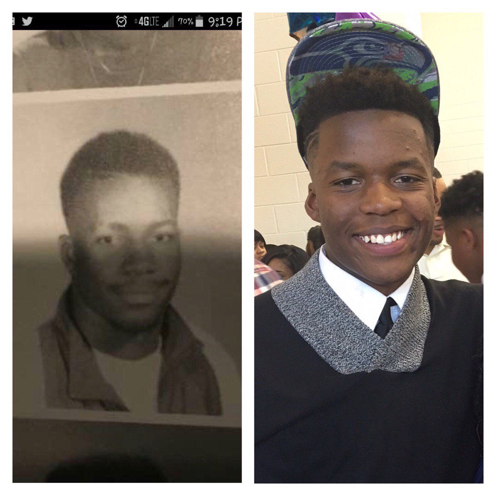 Like father like son #3 to #3 lol