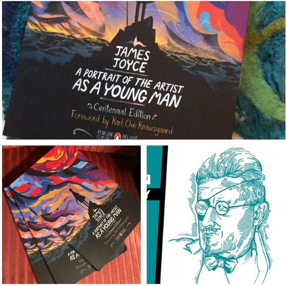 SymphonySpace's tweet photo. #FridayReads James Joyce's A PORTRAIT OF THE ARTIST AS A YOUNG MAN has never looked better. (Thx, @PenguinClassics!) https://t.co/0sgzzI8jC8