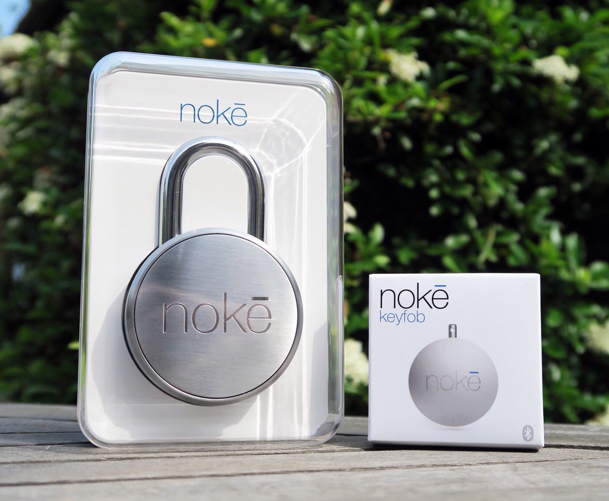 Huge thanks to <a href="/NokeLocks/">Noke</a> for their Smart lock and Key fob! 👍🏼😃 #nokelocks #noke #smartlock geni.us/CHpIo