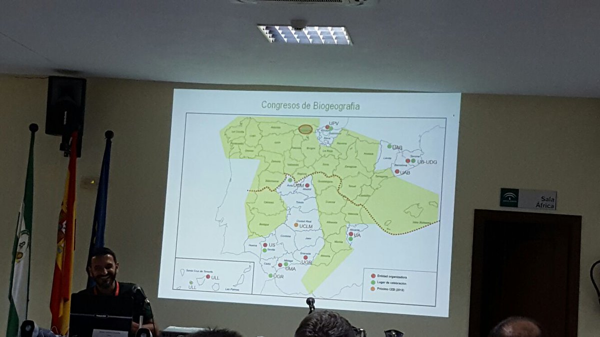 VirginiaCarrace's tweet photo. #CEB2016 ¿Sabéis dónde se va a celebrar el Congreso Español de Biogeografía de 2020? ¡En Cantabria! https://t.co/cuCiElD1Tr