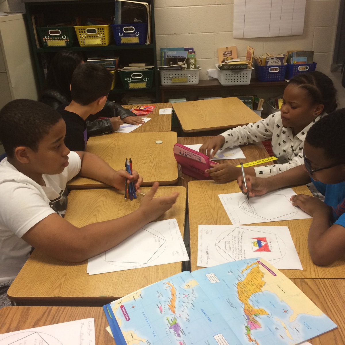 HiMrDavis's tweet photo. Working hard on their #geography #bloomballs. https://t.co/EVsA0L4MG6