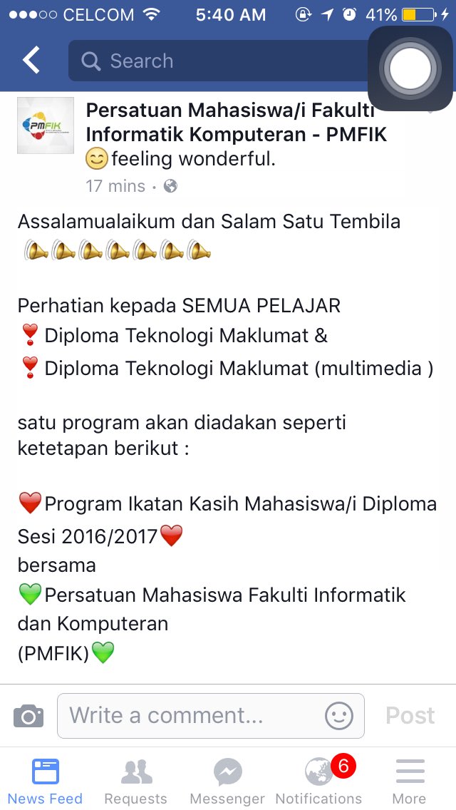mhdaizat's tweet photo. Perhatian kepada pelajar dtm dan dtmm FIK.. 👇👇

@twt_pmfik 
#UniSZAPastiTahu 
#pmfik
#tembila https://t.co/BSefL5DllE