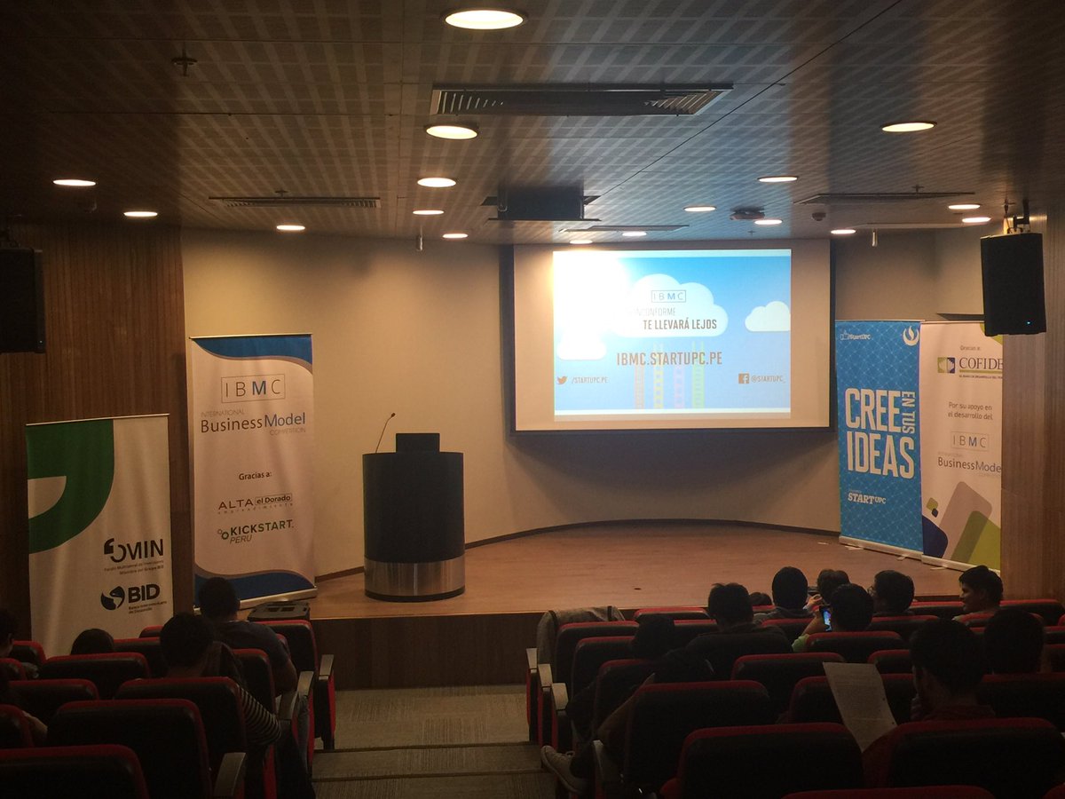 Stephaniemartp's tweet photo. Lanzamiento del #IBMCPeru en @UPCedu Qué esperan para participar? @startupc_ @Cofide_Peru @fominbid https://t.co/cSPQbPLcjV