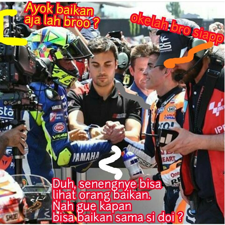 puspita2905_'s tweet image. Ngakak yokk bareng #memevrfighting #vr46 #vrfighting  #indonesia 😂🙆🔜