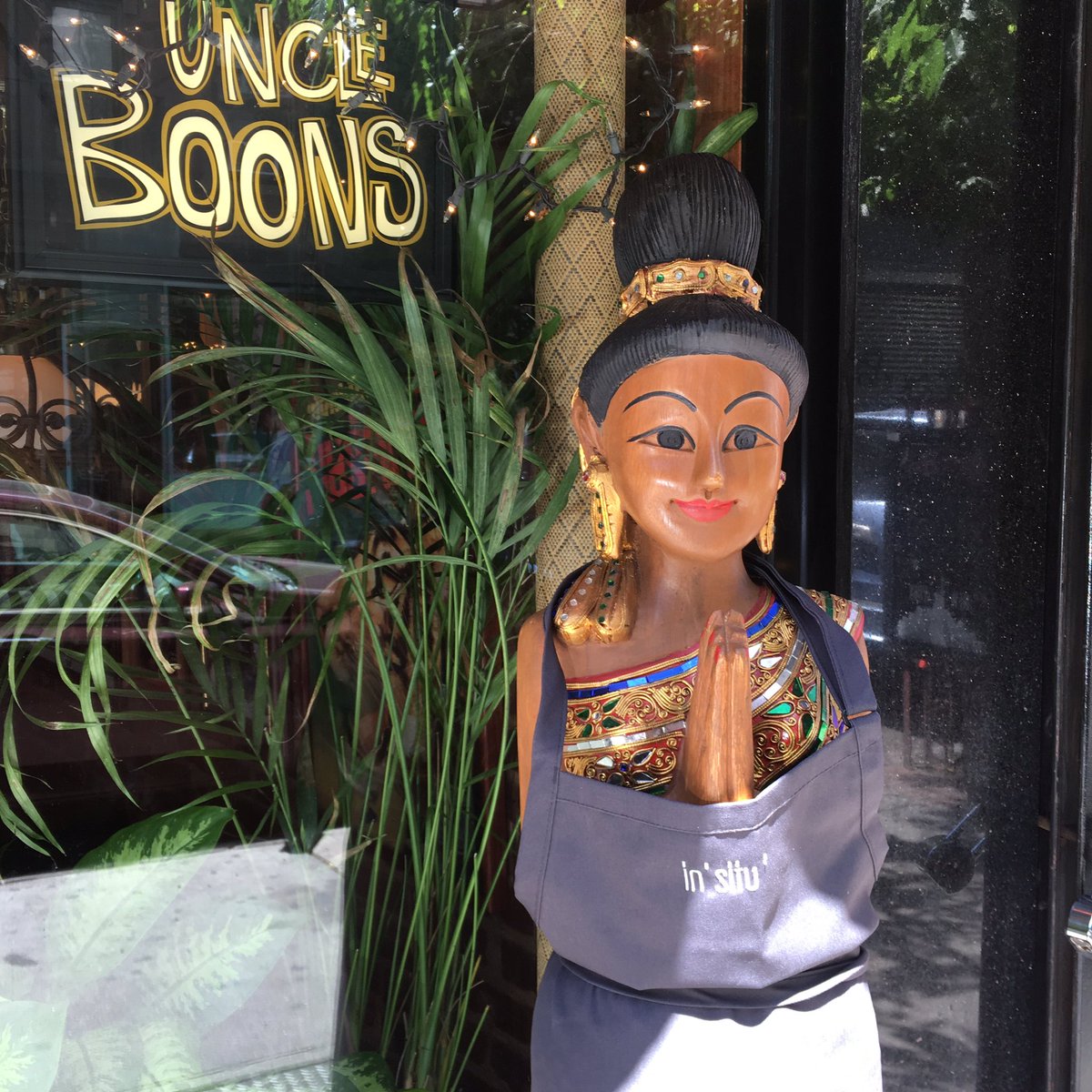 uncleboons's tweet image. Kop Khun Kha @insitu_sfmoma for the aprons and congratulations on your opening on Tues. Honored  to be a part.