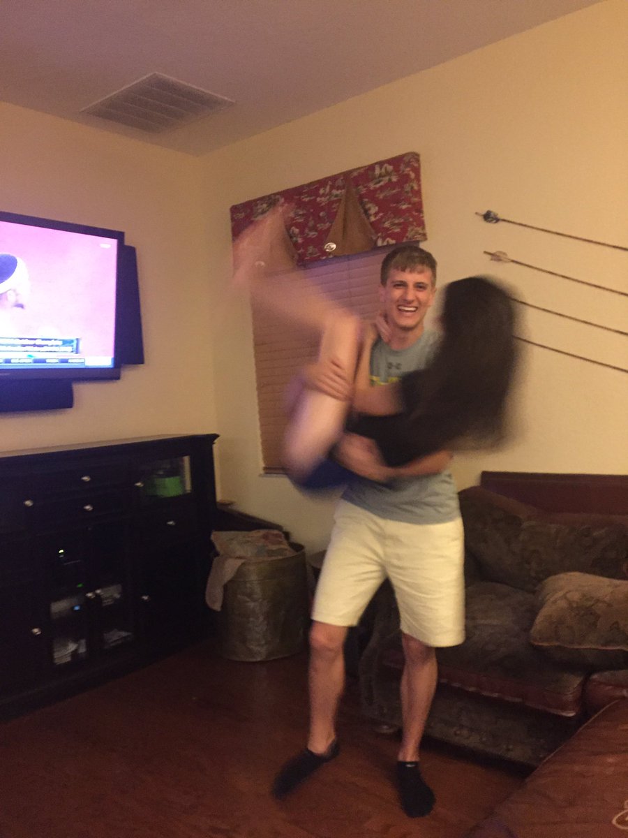 MarkMutz's tweet photo. So pumped to be getting two rings this summer! #nationalchampion #marriagechampion @GatorsTF https://t.co/NWtlroQSXu