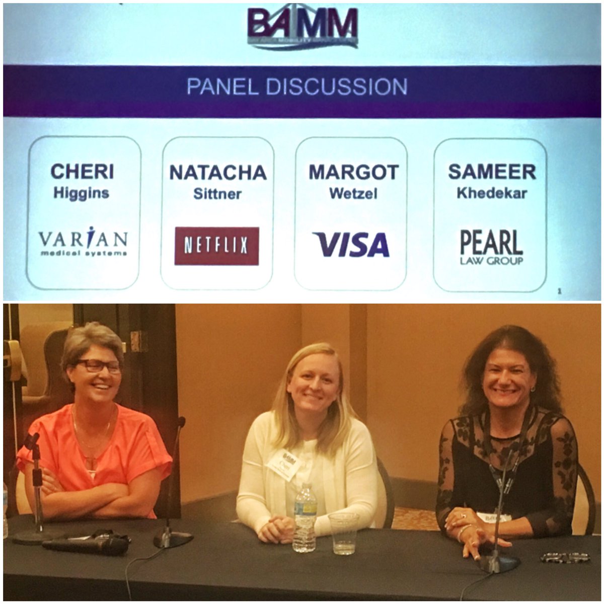 BAMMRELO's tweet photo. The #BAMMRelo #Mobility panel was a force to be reckoned with! #MovingTalentForward @netflix @VarianMedSys @Visa https://t.co/monHdvU77W