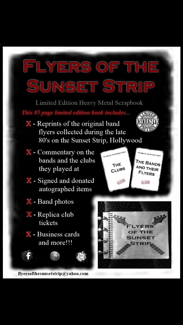 FoftheSS's tweet photo. Flyers of the Sunset Strip
book #45 On Sale Now!!

eBay listing right here...
https://t.co/ItodyGGdIL https://t.co/swmMJj56kP
