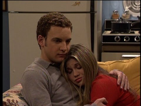 Jobazzle's tweet photo. 50. Boy Meets World. This show had 7 SEASONS. THEY GREW UP BEFORE OUR EYES if Cory &amp; Topanga aren't ur otp ur LYING https://t.co/XyxJVx6hko