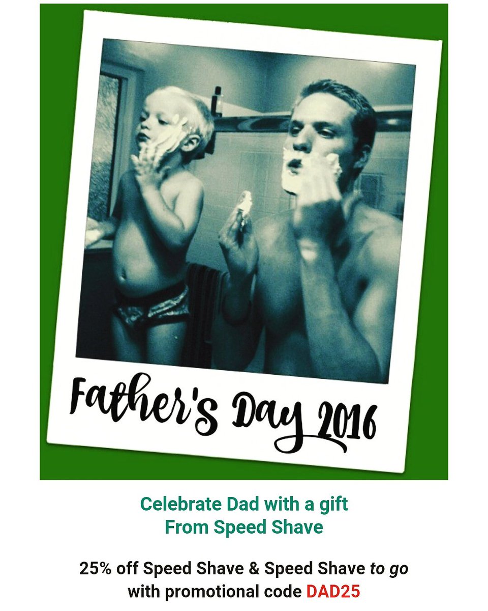 BodyVerdeUK's tweet photo. Father's Day special offer, 25% off Speed Shave products with code DAD25 at https://t.co/p0PCdi6kTs #fathersday https://t.co/9f8tCg0q8A