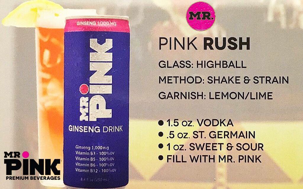 LoyalMovementD's tweet photo. PINK RUSH #DrinkMrPink #MrPink https://t.co/TIpLDxU1MV