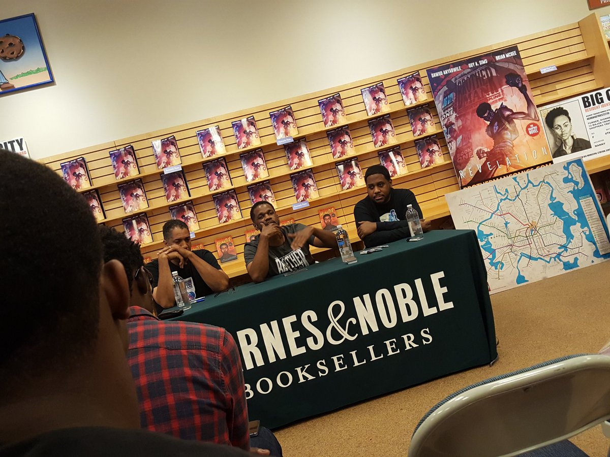 MissTeenDreamUS's tweet photo. BROTHERMAN REVELATION book signing at Barnes and Noble Buckhead Atlanta GA #brothermancomics https://t.co/XCc3lENI5w