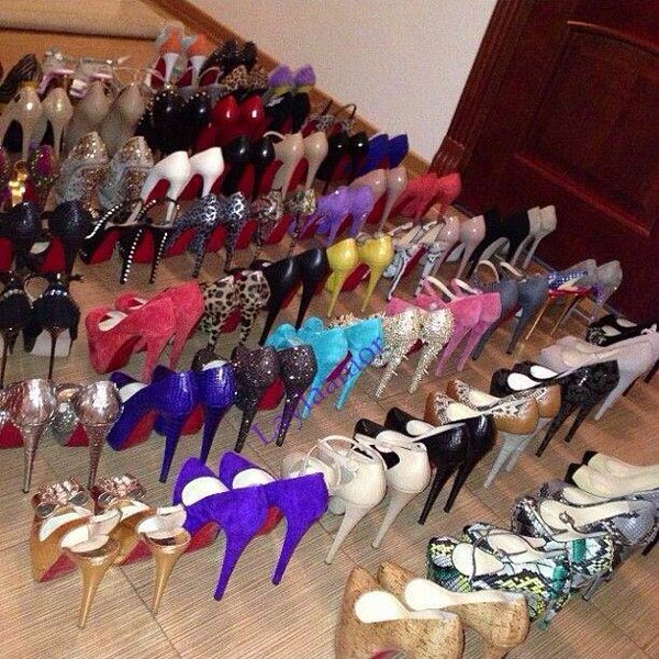 HeelsCom's tweet photo. No Honey,I do not have too many shoes!! https://t.co/j1nkad2pQT
