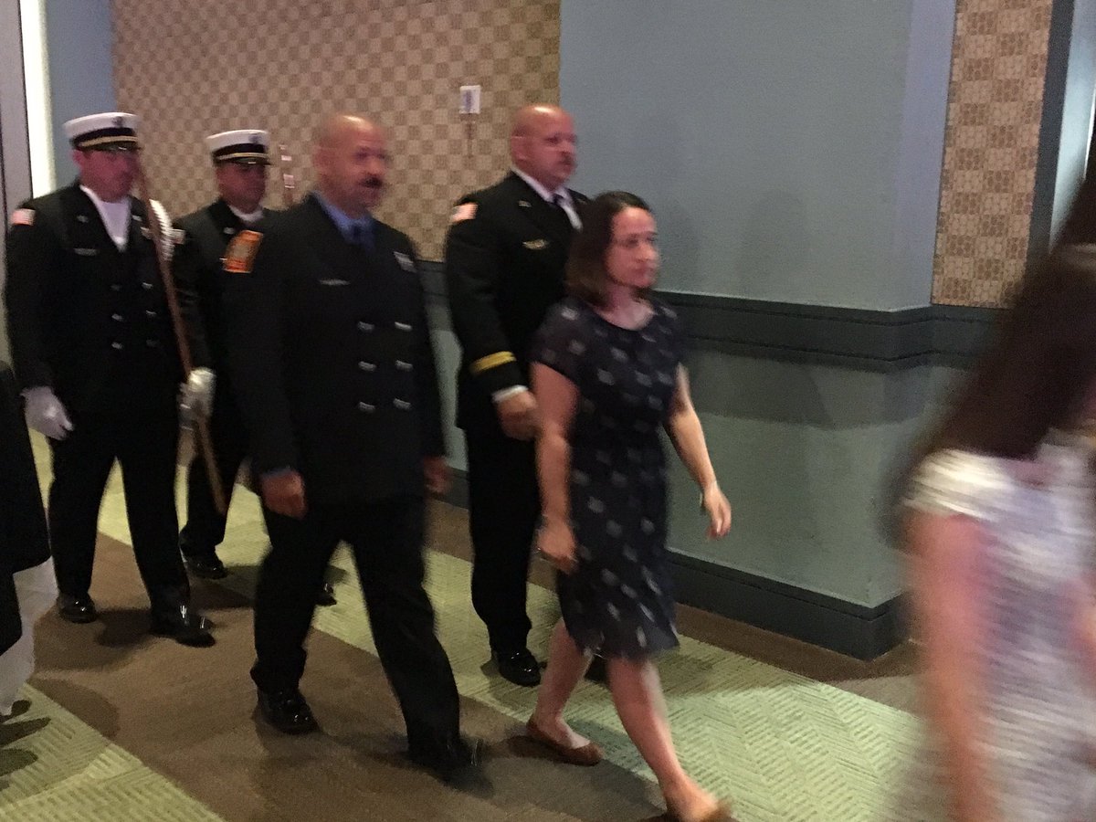 Minick's tweet photo. .@scfirefighters Transfer of Command from @TnorrisTommy to @Mack_skip by @SCFirePalmer during @FireRescueSC 2016 https://t.co/CBUs1Ow5te