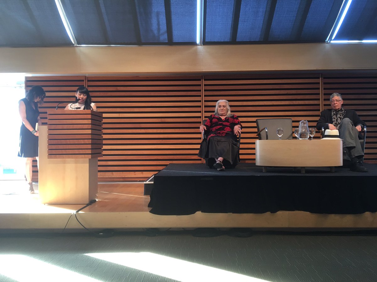 fatinic's tweet photo. "you are just telling a story w/ what you are doing" -Thomas king via @Blightyboo #writeindigenous #iwg2016 https://t.co/rO1f0mzlQq