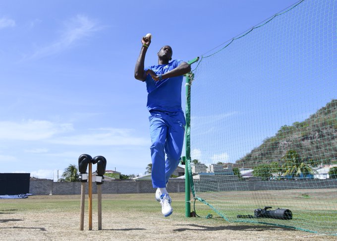 Joe Root is looking forward to chatting with Jason Holder.(Credits: Twitter/ Jason Holder)