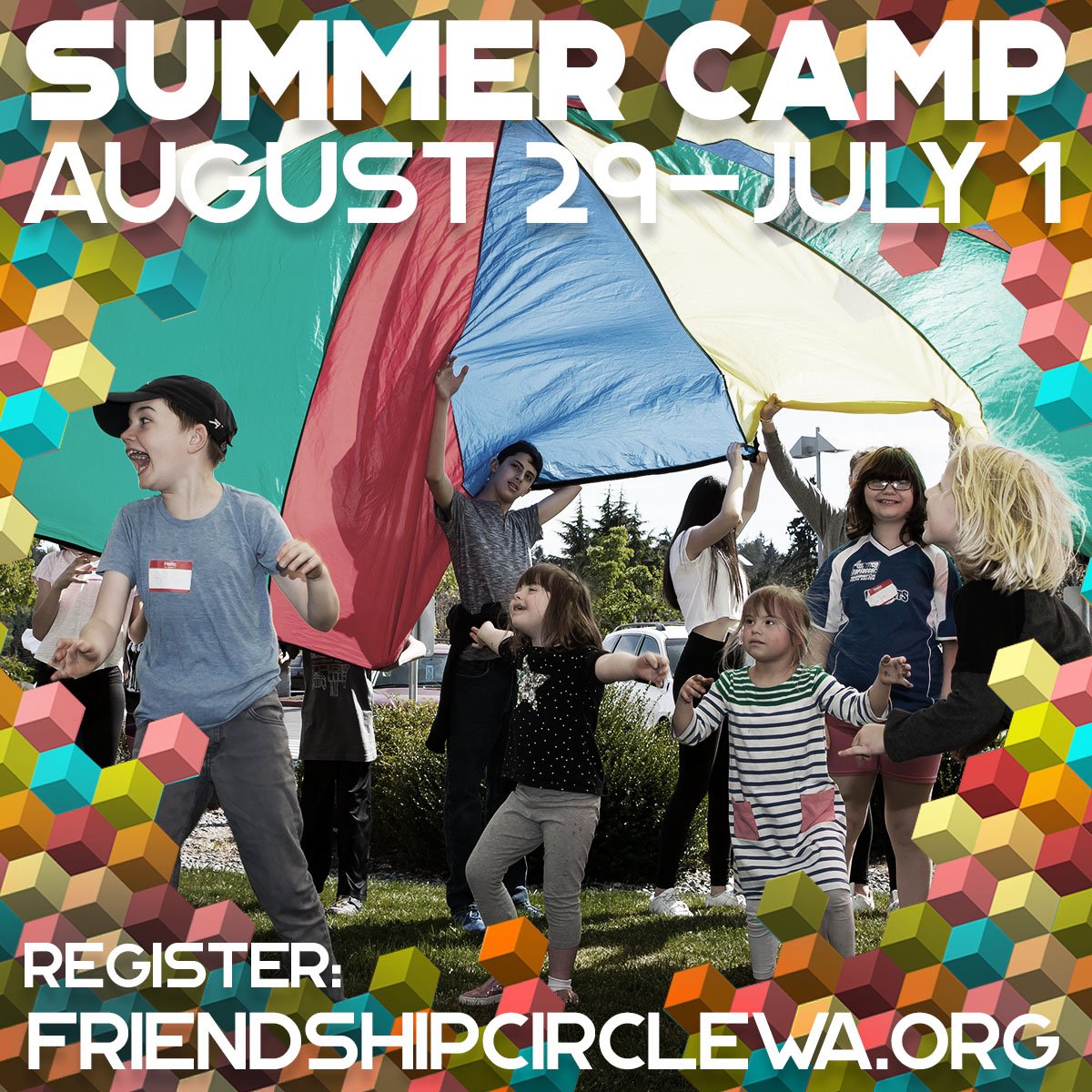 #FriendshipCircle Summer Camp dates updated! Sign up by June 24th for #earlybird Register: goo.gl/V9fzHB