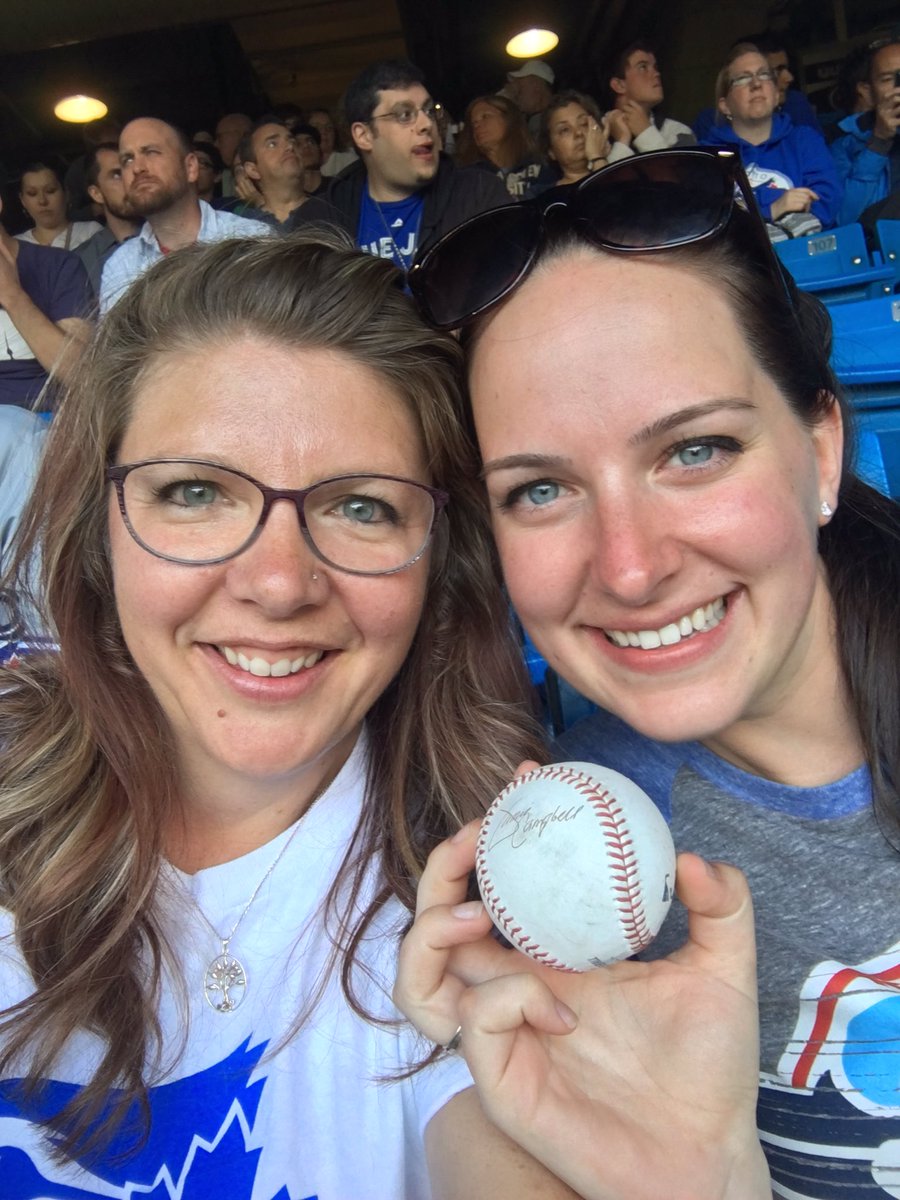 All the way from #Kingston  to get a  signed ball from <a href="/SNETCampbell/">Jamie Campbell</a> #itsthelittlethings #madeournight