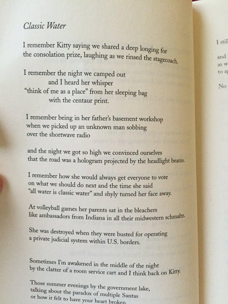 corinnemixon's tweet photo. Do yourself a favor & read some #newerpoetry by @davidberman this weekend #actualair #classicwater #beenmissingthis https://t.co/c8WfHoxEks