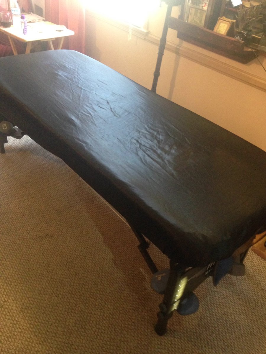 rocandshayxxx's tweet photo. Just got this massage table...rocandshayxxx.com members feel free to drop in☺️ https://t.co/oQ1kUeHHMK