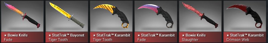 A_Jaxx117's tweet photo. 3K in Knife Giveaways happening now!! thanks to @Society_gg come and get it. https://t.co/8Kkkb7M7s4 https://t.co/FUDDxSvEnv