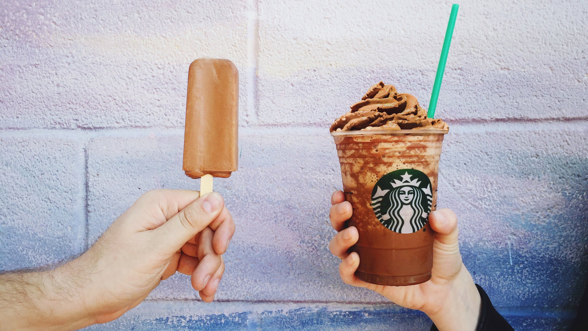 Starbucks Coffee On Twitter The Doubledoublefudgebar Frappuccino A Double Dose Of Mocha Sauce Vanilla Syrup And Chocolaty Whipped Cream