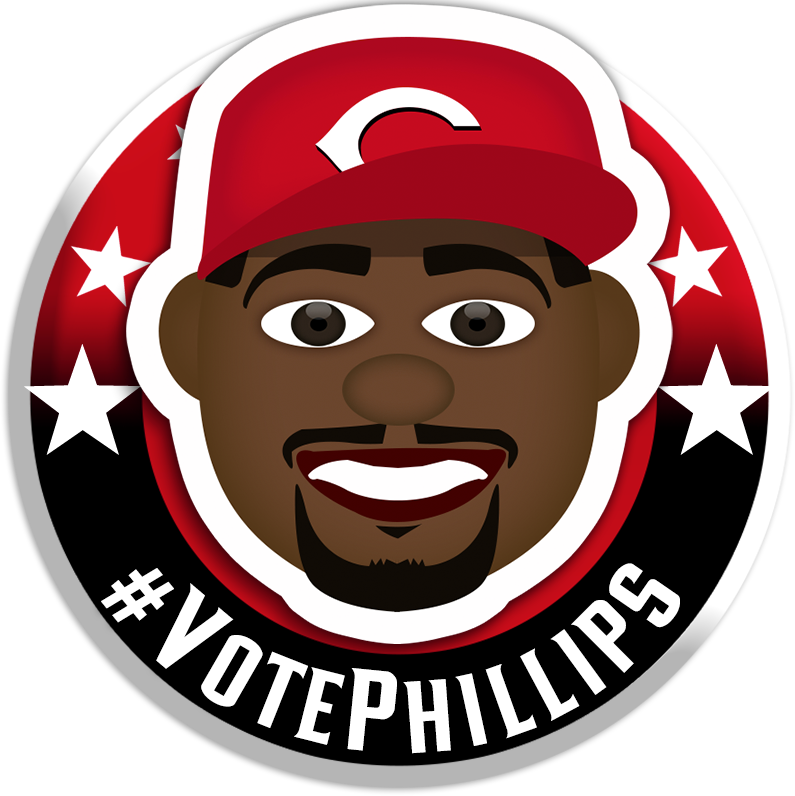 Reds's tweet photo. .@DatDudeBP smacks a single to center to extend his hitting streak to 13! #LetsGoReds #VotePhillips https://t.co/7NVispvayb